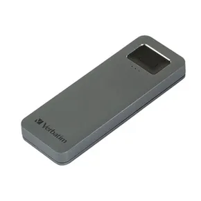 Externý disk SSD Verbatim USB 3.0 (3.2 Gen 1), 1TB, Executive Fingerprint Secure, 53657, šifrovaný(256-bit AES) s čítačkou odtlačk